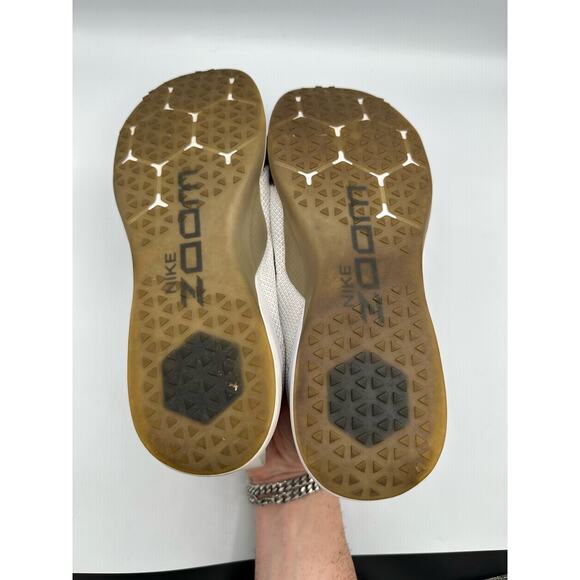 Nike Zoom Dynamic Training Running Shoes White Black Size 9 - Picture 6 of 8